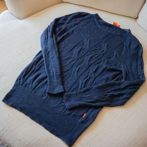 Hugo Boss Navy Blue Men's Sweater
